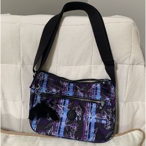 Kipling adjustable crossbody print bag